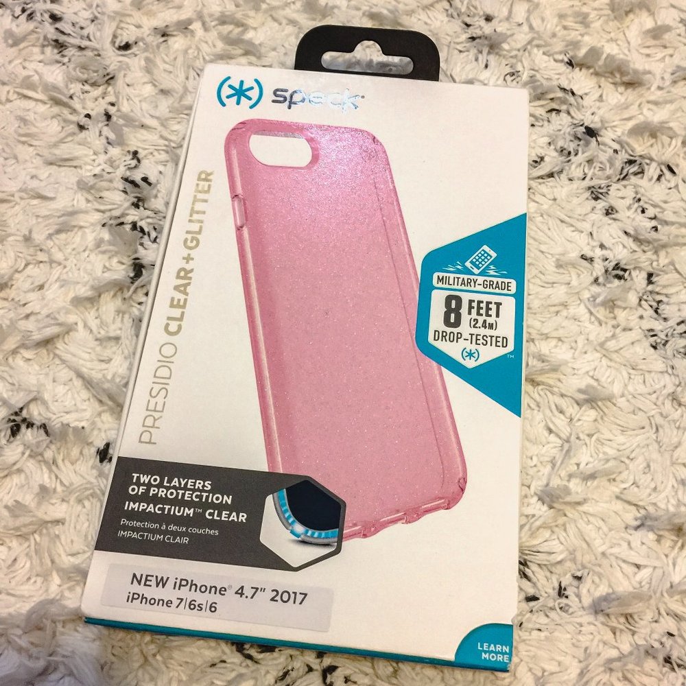 💫 2/$20 💫 Presidio Case (Clear Pink Glitter) - Picture 2 of 6